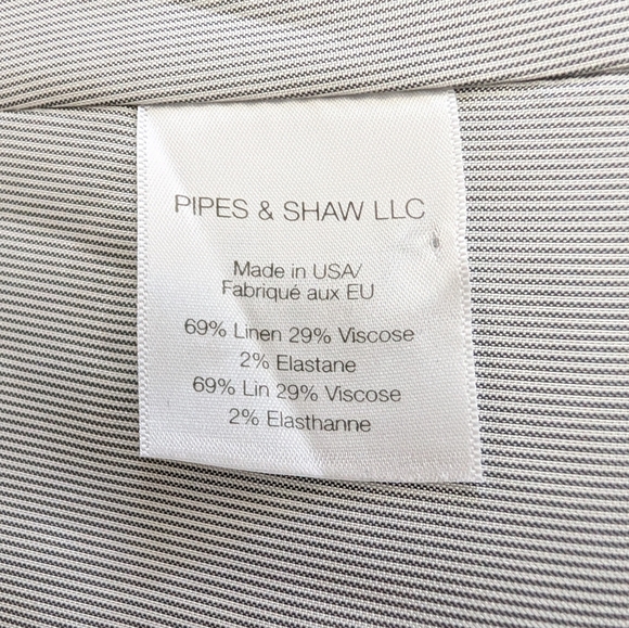 Veronica Beard Orchid Linen Dickey Jacket Blazer Blue Chambray Size 0 Celebrity - Picture 11 of 13